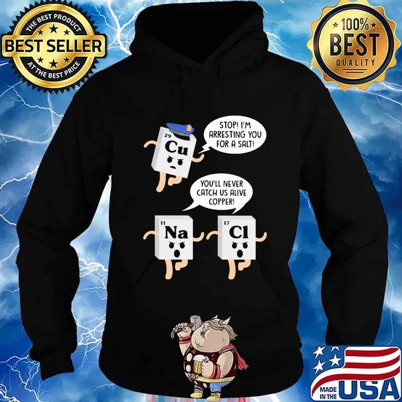Stop I'm arresting you for a salt s Hoodie
