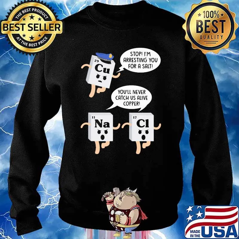 Stop I'm arresting you for a salt s Sweater