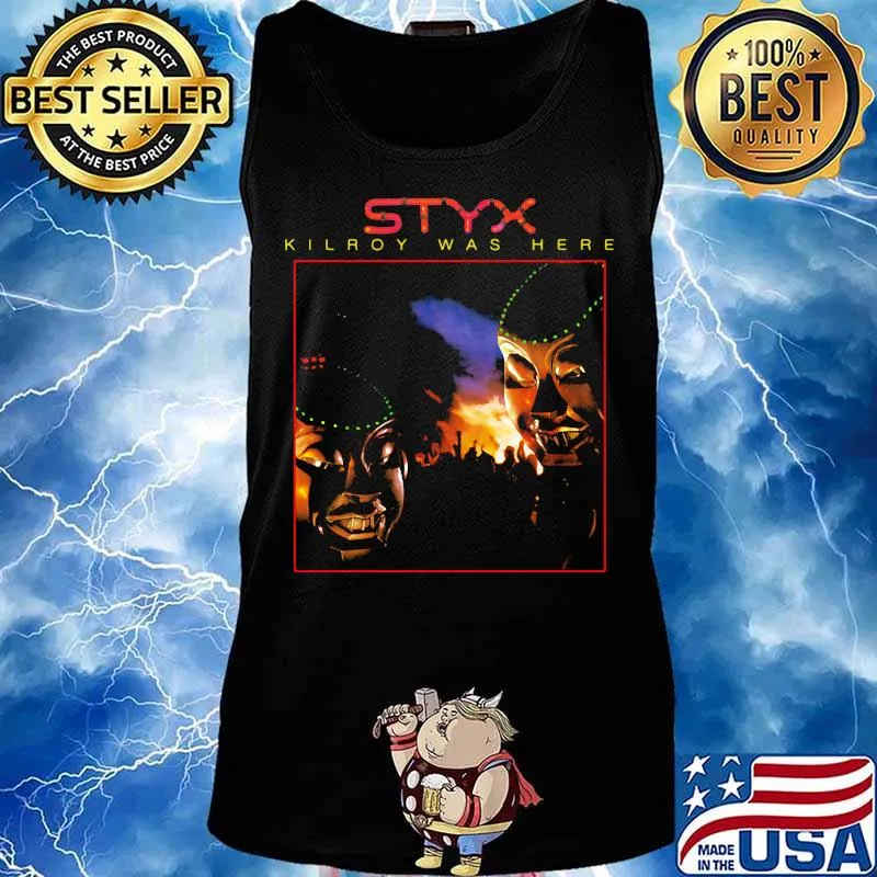 Styx Kilroy Was Here Pieces Of Eight Shirt Tank top