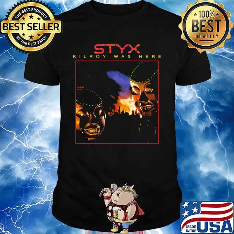 Styx Kilroy Was Here Pieces Of Eight Shirt