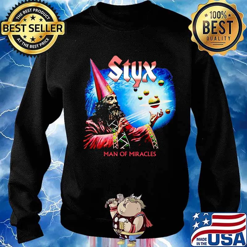 Styx Man Of Miracles Solar System Shirt Sweater