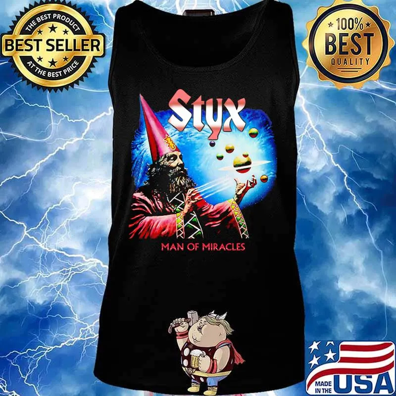 Styx Man Of Miracles Solar System Shirt Tank top