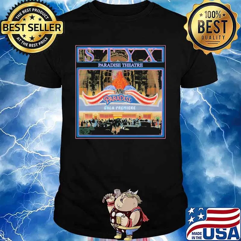 Styx Paradise Theatre Gala Premiere Pieces Of Eight Shirt