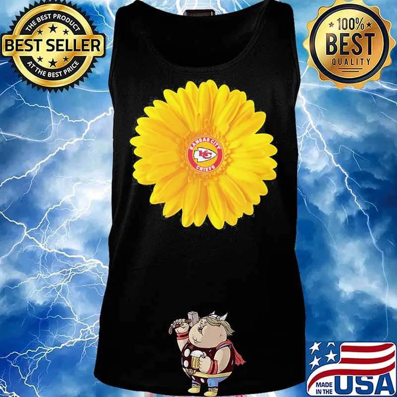 Sunflower Logo Kansas City Chiefs Football Shirt Tank top