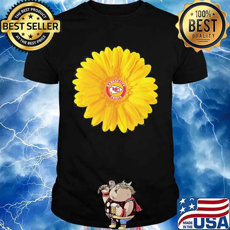 Sunflower Logo Kansas City Chiefs Football Shirt