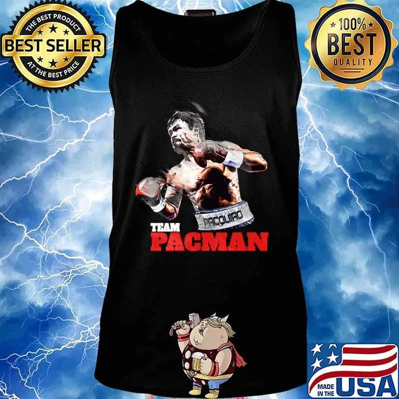 Team Many Pacquiao Pacman Boxing Martial Arts Shirt Tank top