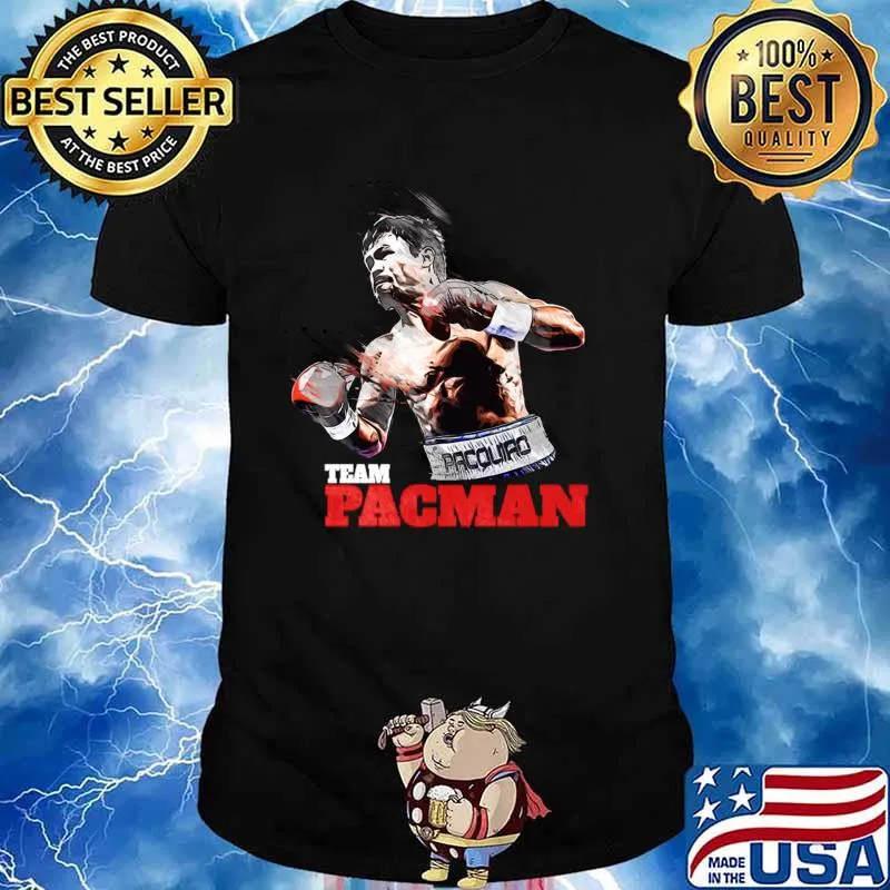 Team Many Pacquiao Pacman Boxing Martial Arts Shirt