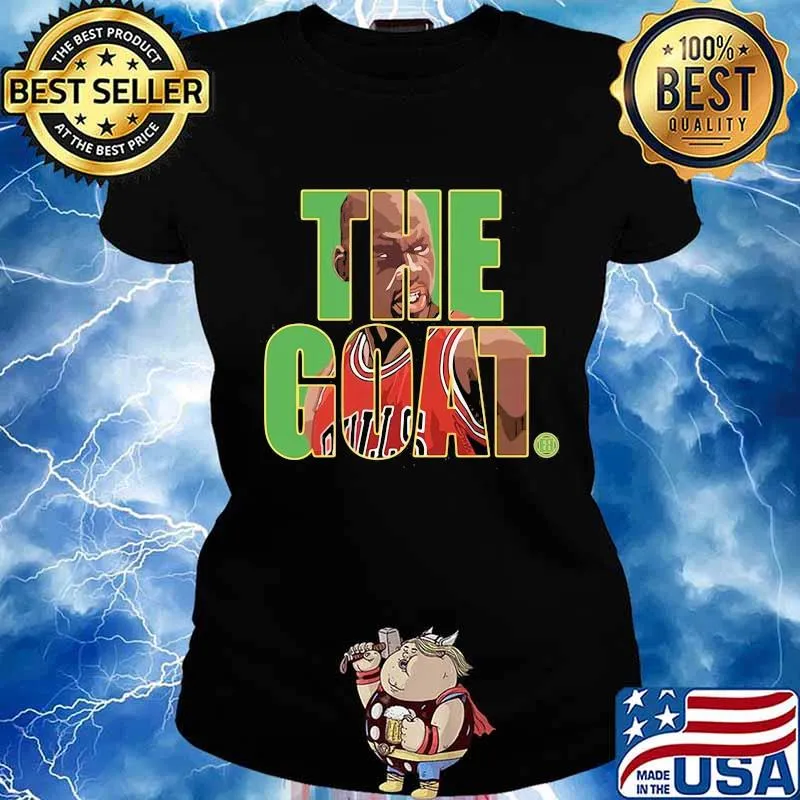 The Goat Chicago Bulls Basketball Team Shirt Ladies tee