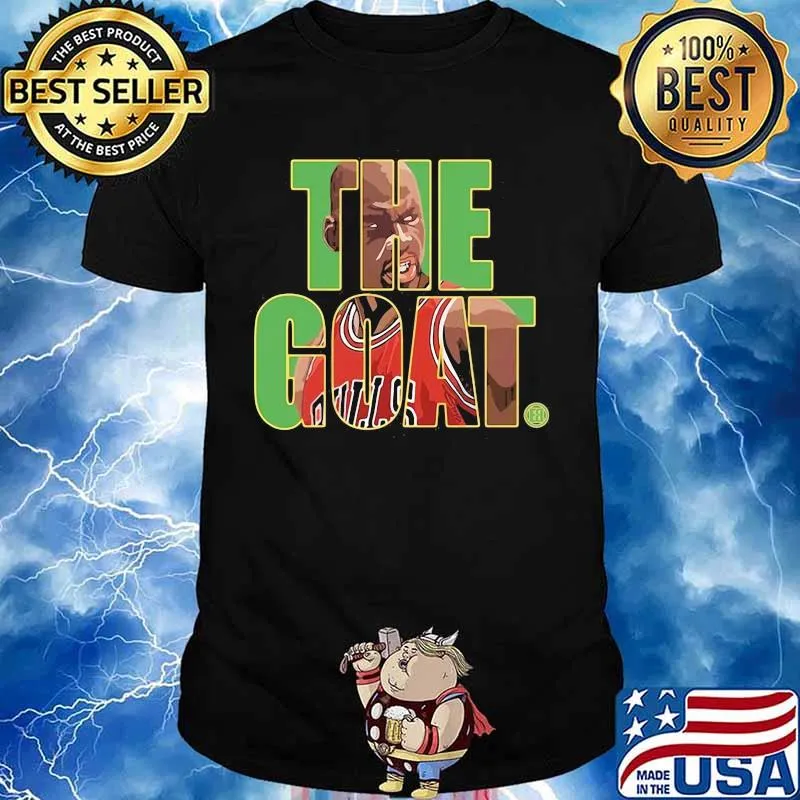 The Goat Chicago Bulls Basketball Team Shirt