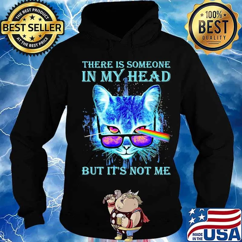 There Is Someone In My Head But It’s Not Me Eye Cat Pink Floyd Shirt Hoodie