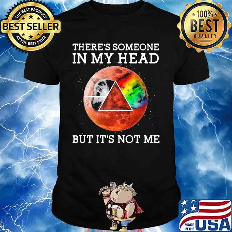 There’s Someone In My Head But It’s Not Me Moonblood Pink Floyd Shirt