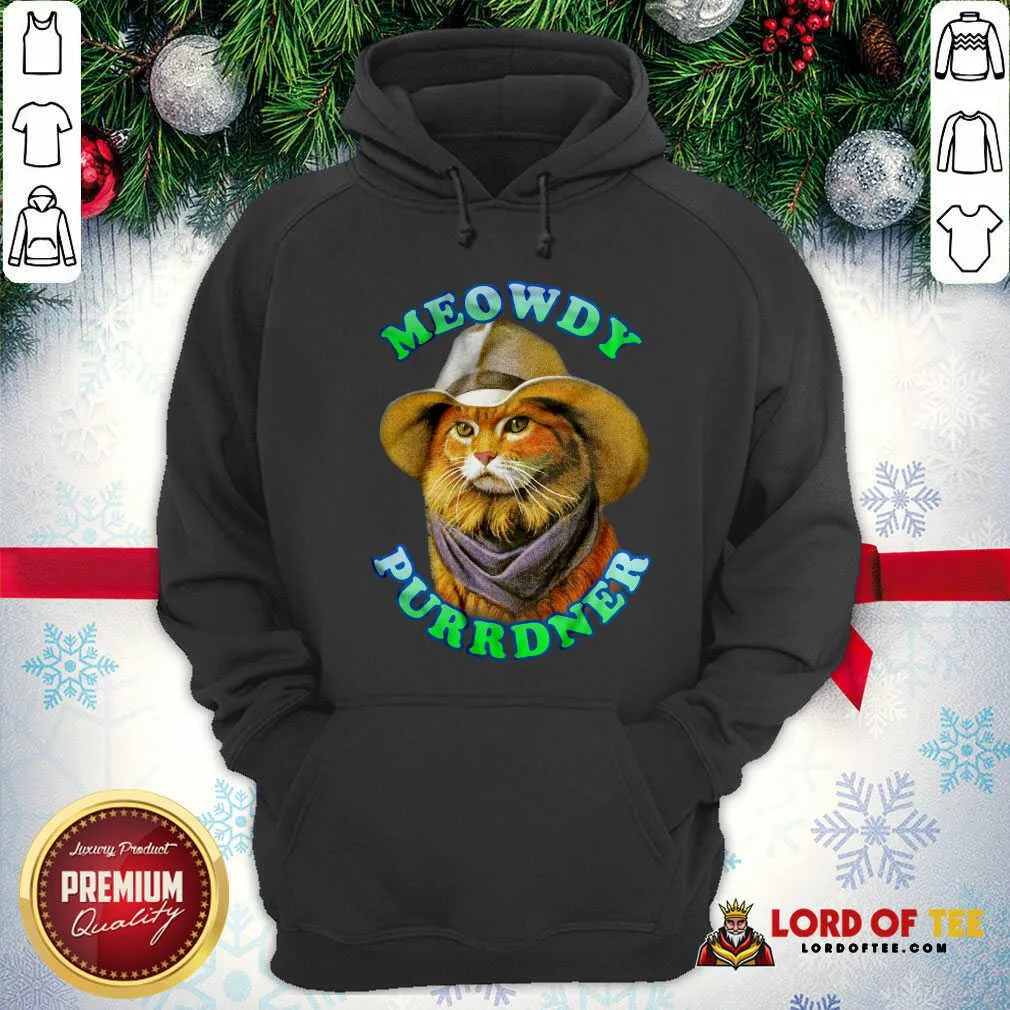 Top Meowdy Purrdner Cat Funny Shirt - Image 5
