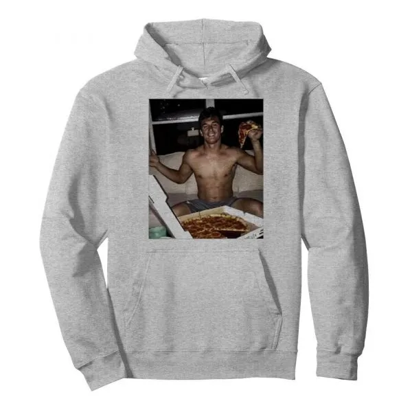 Tyler cameron pizza love light blue shirt - Image 6