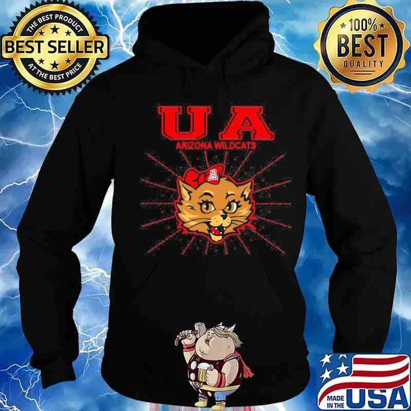 Ua Arizona Wildcats Red Bow Association Shirt Hoodie