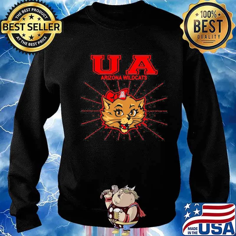 Ua Arizona Wildcats Red Bow Association Shirt Sweater