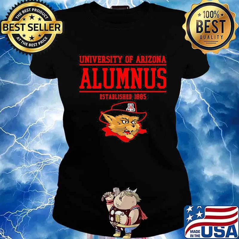 University Of Arizona Alumnus Established 1885 Shirt Ladies tee