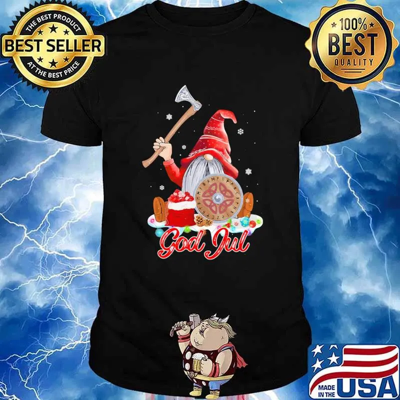 Viking god jul Christmas shirt