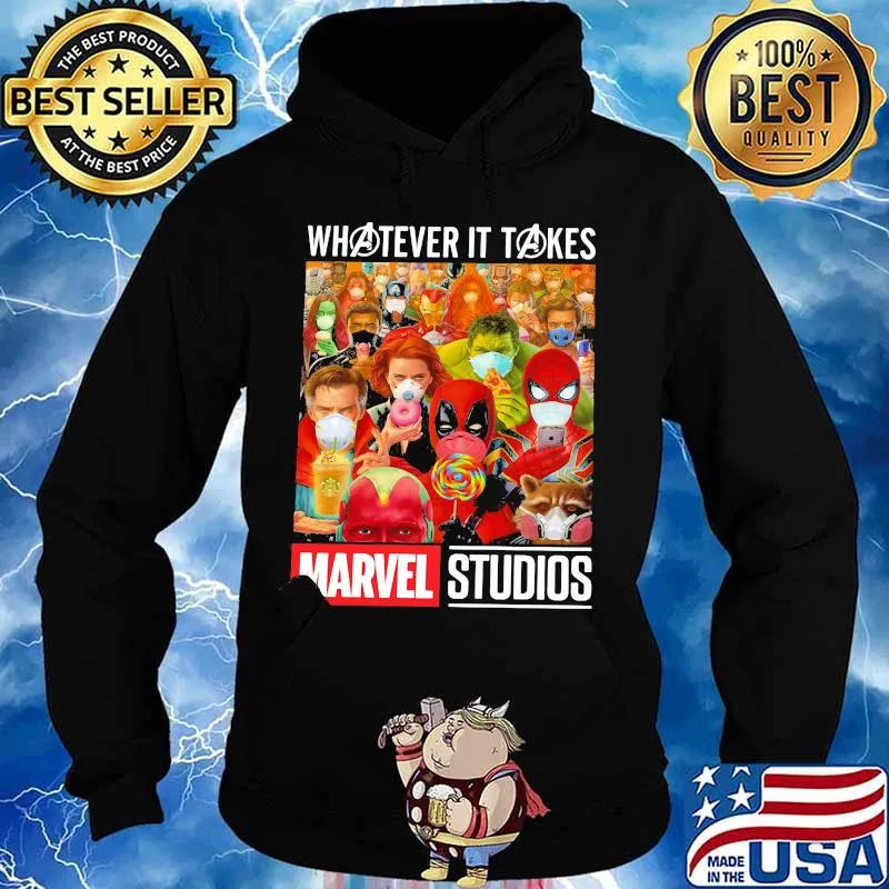 Whatever It Takes Marvel Studios Heros Wear Mask Corona Virus Shirt Hoodie