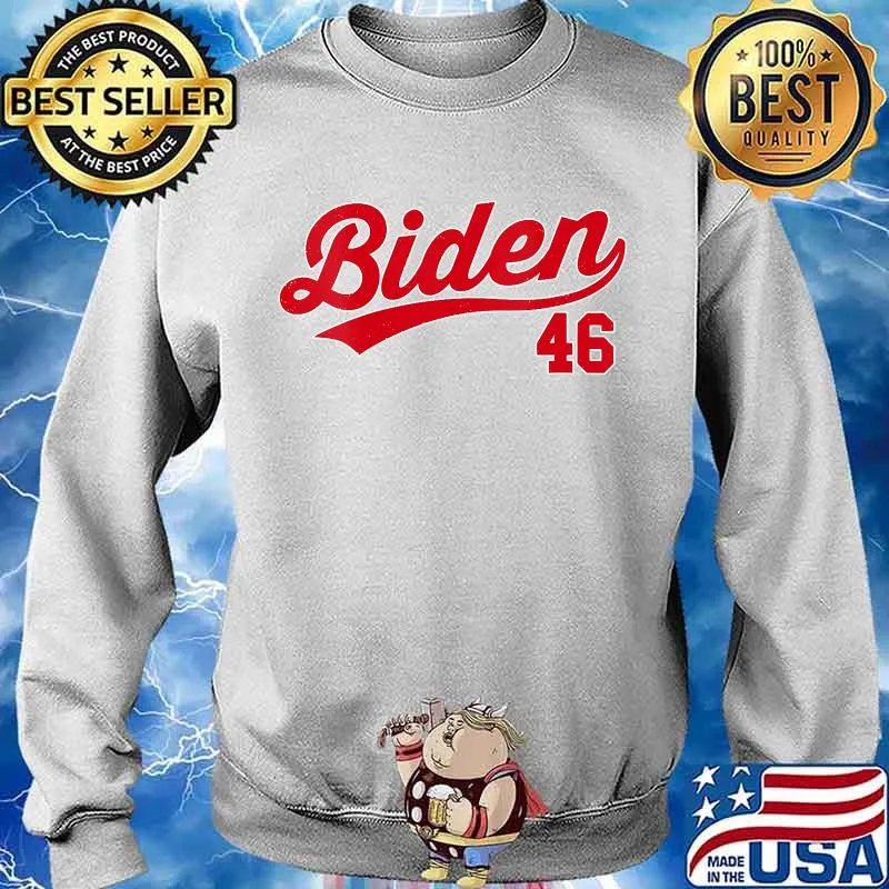 Womens Biden 46 Biden 2020 US President POTUS Election 2020 V-Neck T-Shirt Sweater