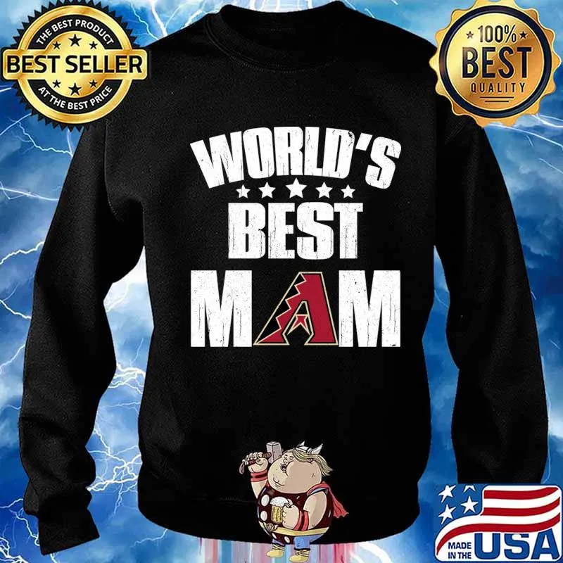World’s Best Arizona Diamondbacks Mom Shirt For Mother’s Day Shirt Sweater