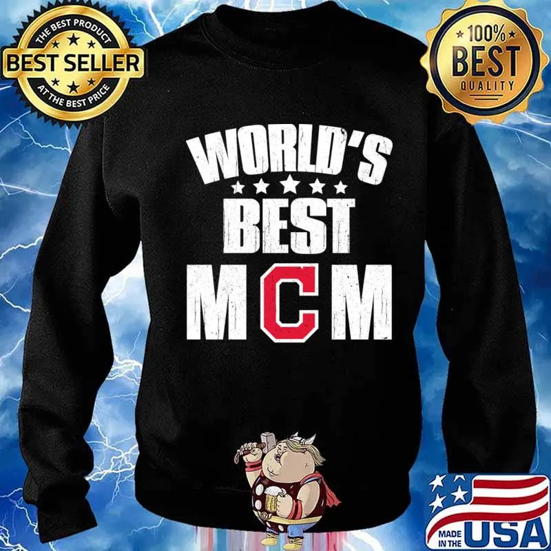World’s Best Cleveland Indians Mom Shirt For Mother’s Day Shirt Sweater
