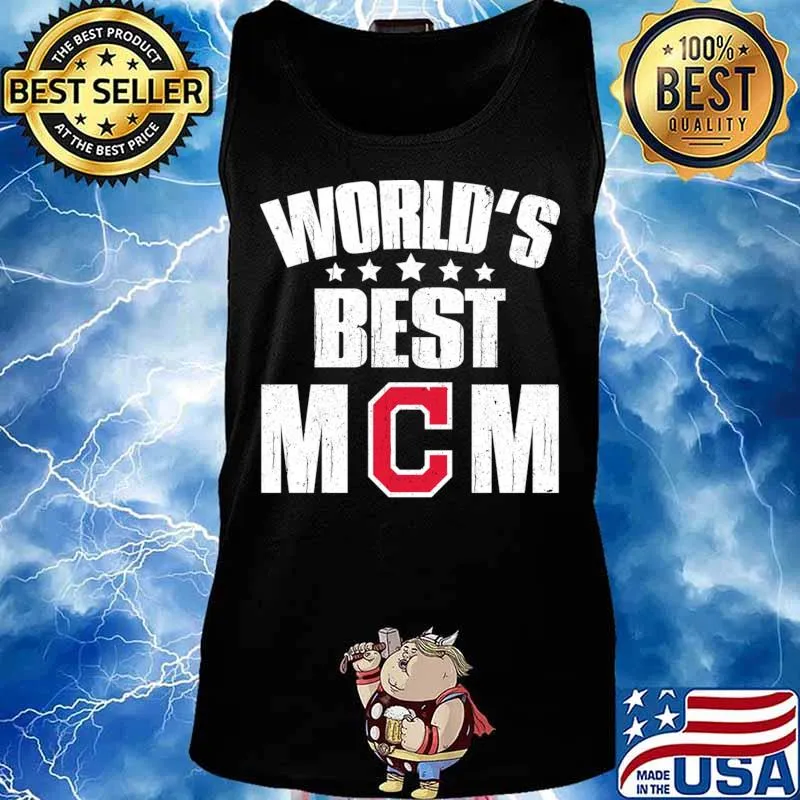 World’s Best Cleveland Indians Mom Shirt For Mother’s Day Shirt Tank top