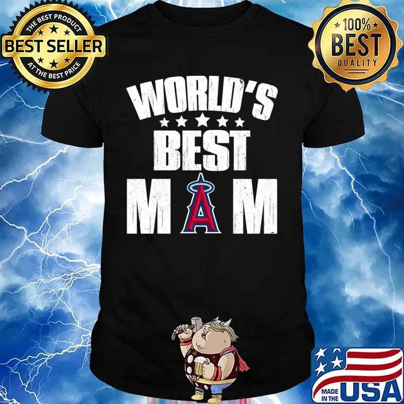 World’s Best Los Angeles Angels Mom Shirt For Mother’s Day Shirt