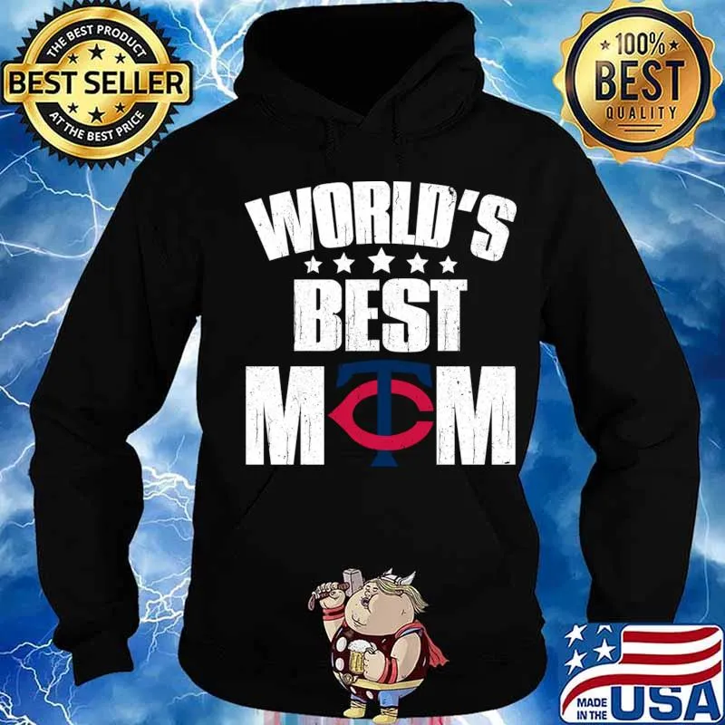 World’s Best Minnesota Twins Mom Shirt For Mother’s Day Shirt Hoodie