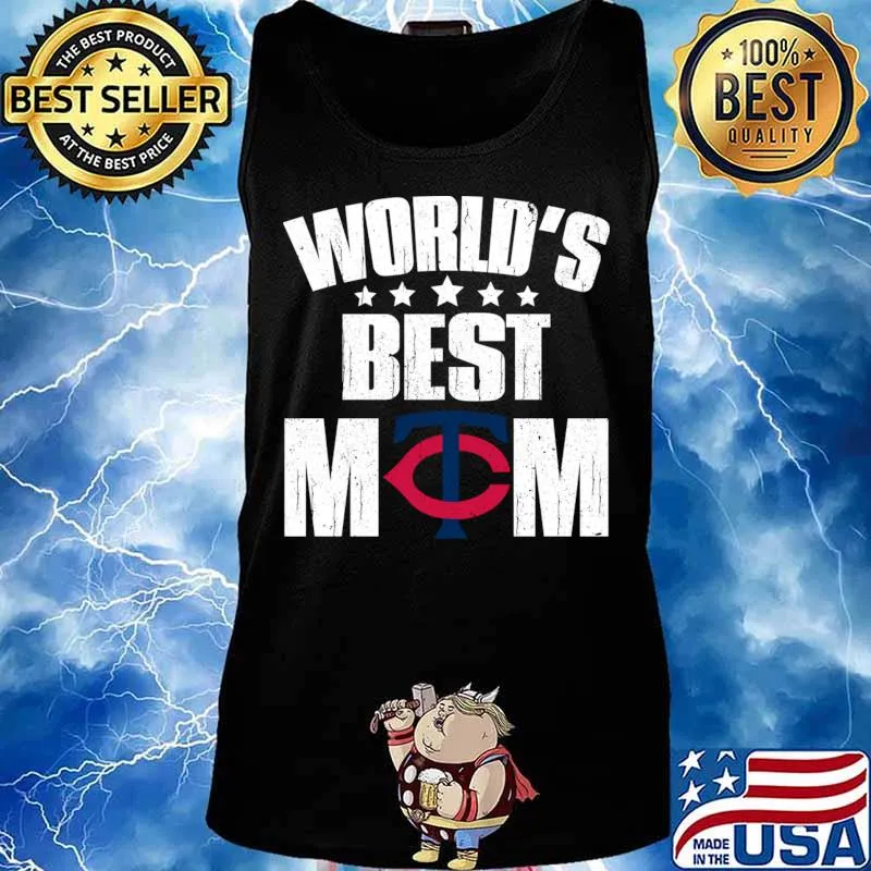 World’s Best Minnesota Twins Mom Shirt For Mother’s Day Shirt Tank top