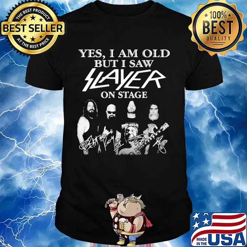Yes I Am Old But I Saw Flayer In Stage Signature Shirt