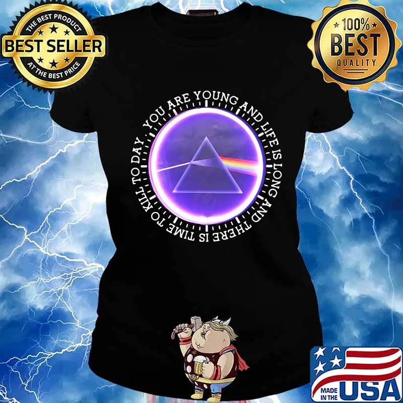 You Are Young And Life Is Long And There Is Time To Kill To Day Pink Floyd Shirt Ladies tee