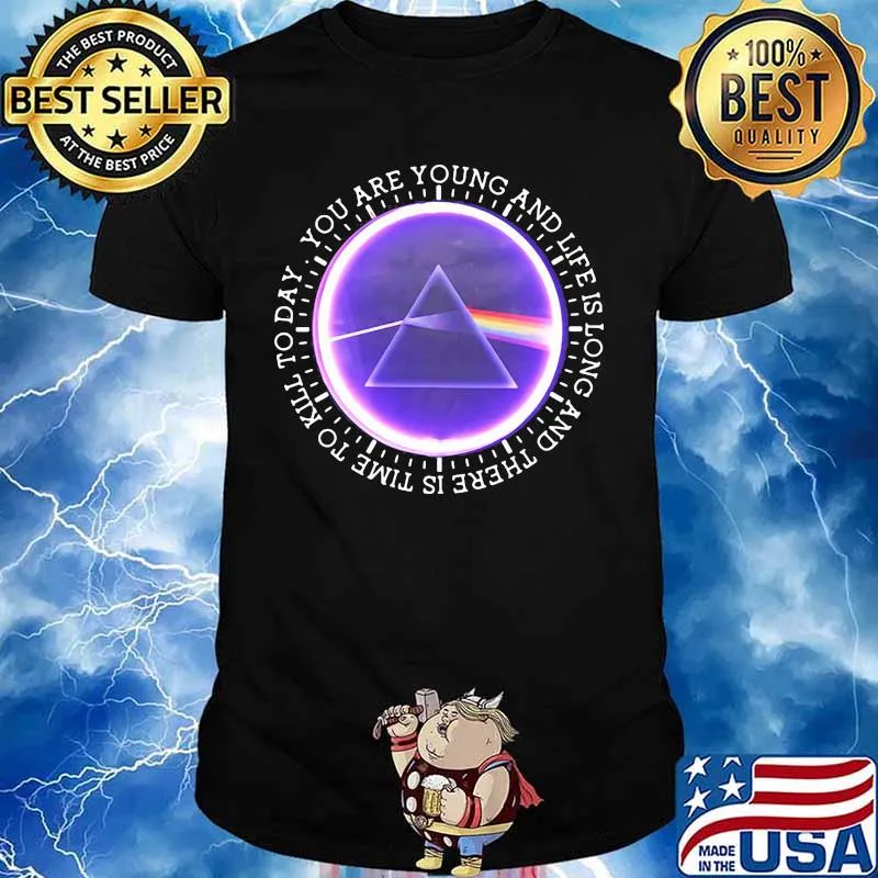 You Are Young And Life Is Long And There Is Time To Kill To Day Pink Floyd Shirt