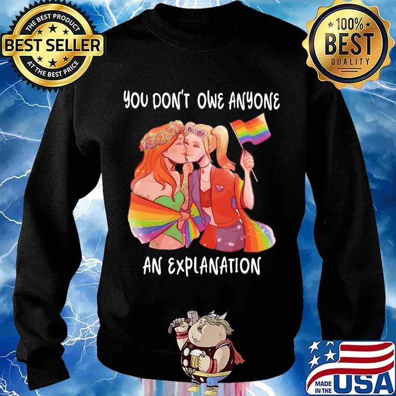 You Don’t Owe Anyone An Explanation Gay Lgbt Shirt Sweater