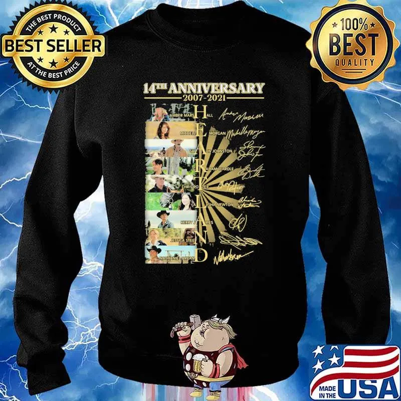 14th Anniversary 2007 2021 Heartland Signature Shirt Sweater
