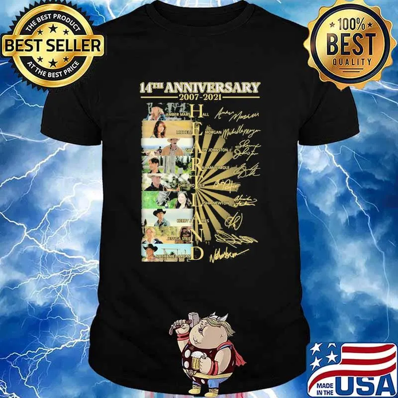 14th Anniversary 2007 2021 Heartland Signature Shirt