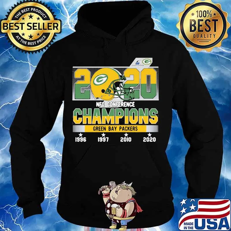 2020 Nfc Conference Champions Green Bay Packers Football Shirt Hoodie