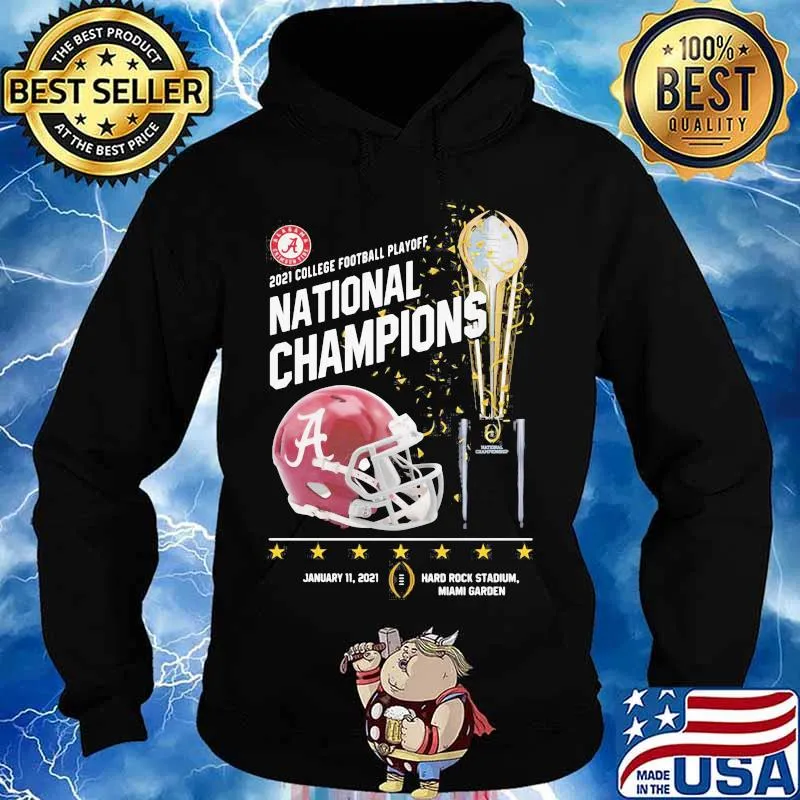 2021 College Football Playoff National Championship Victory Shirt Hoodie
