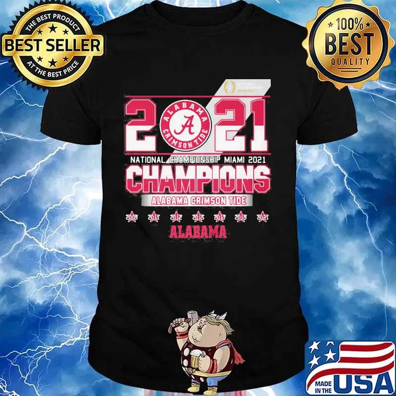 2021 National Championship Miami Alabama Crimson Tide Shirt