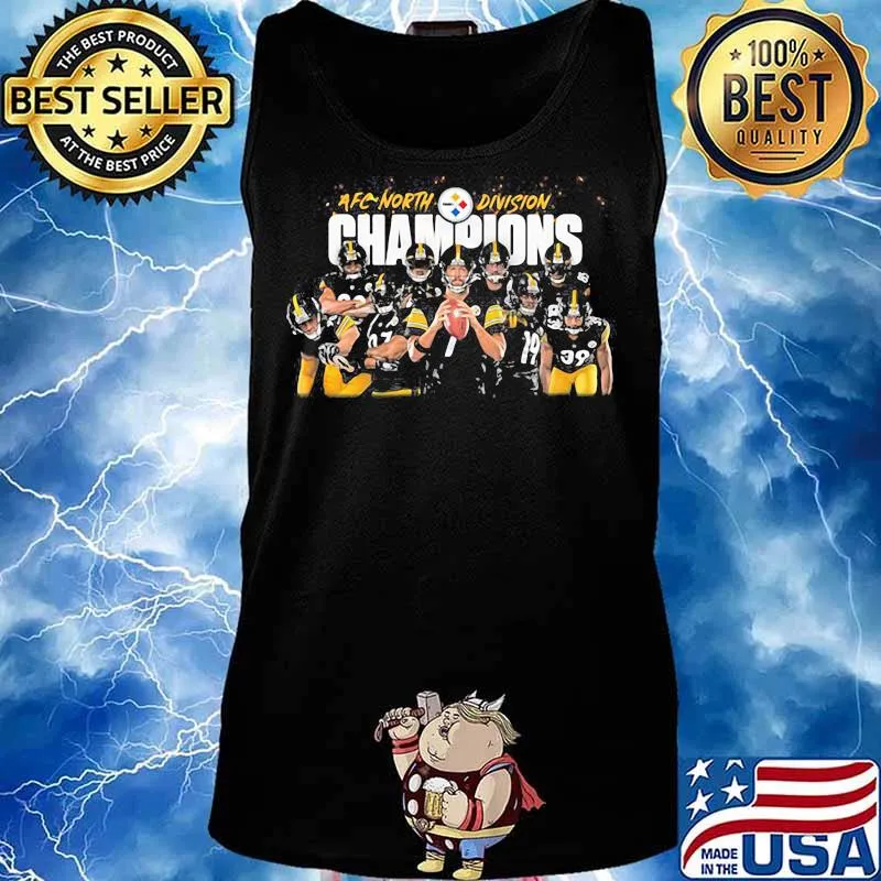 Afc North Division Champions Team Football Steelers Shirt Tank top