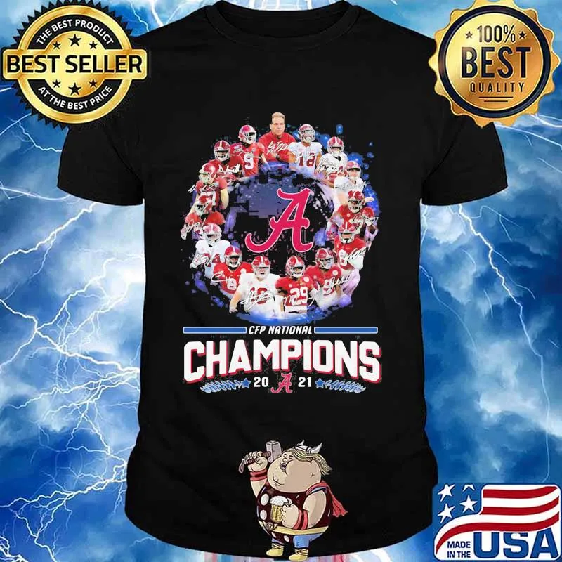 Alabama Crimson Tide Football Playoff National Champions 2021 Shirt