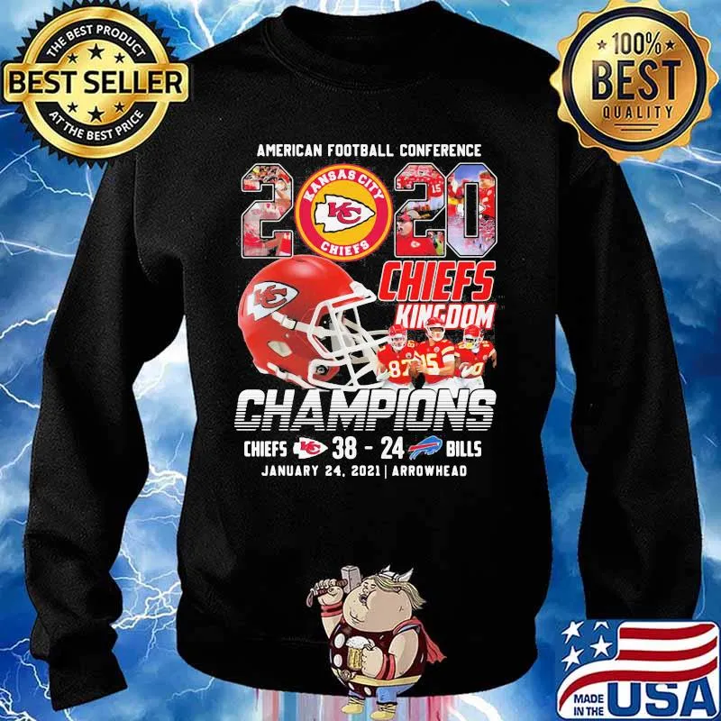 American Football Conference Chiefs Kingdom Champions Shirt Sweater