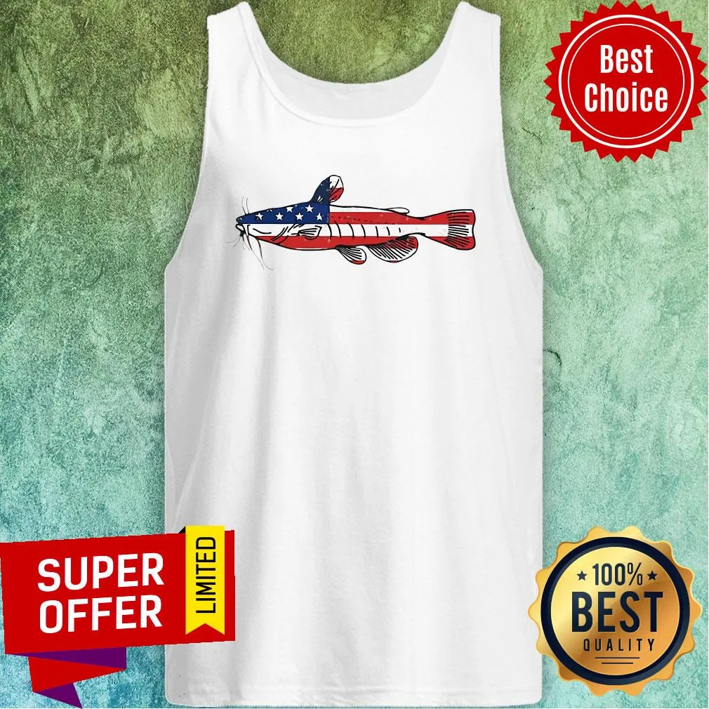 Awesome Heybo American Catfish Short Sleeve Shirt - Image 5