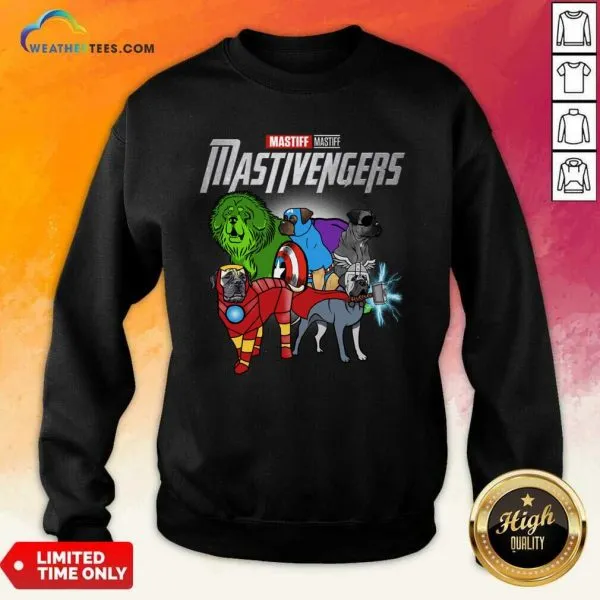 Awesome Mastiff Marvel Avengers Mastivengers Shirt - Image 3