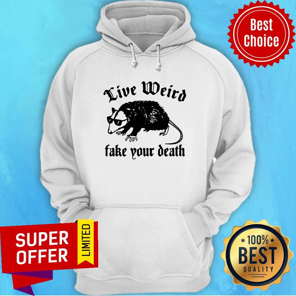 Awesome Opossum Live Weiro Fake Your Death Shirt - Image 2