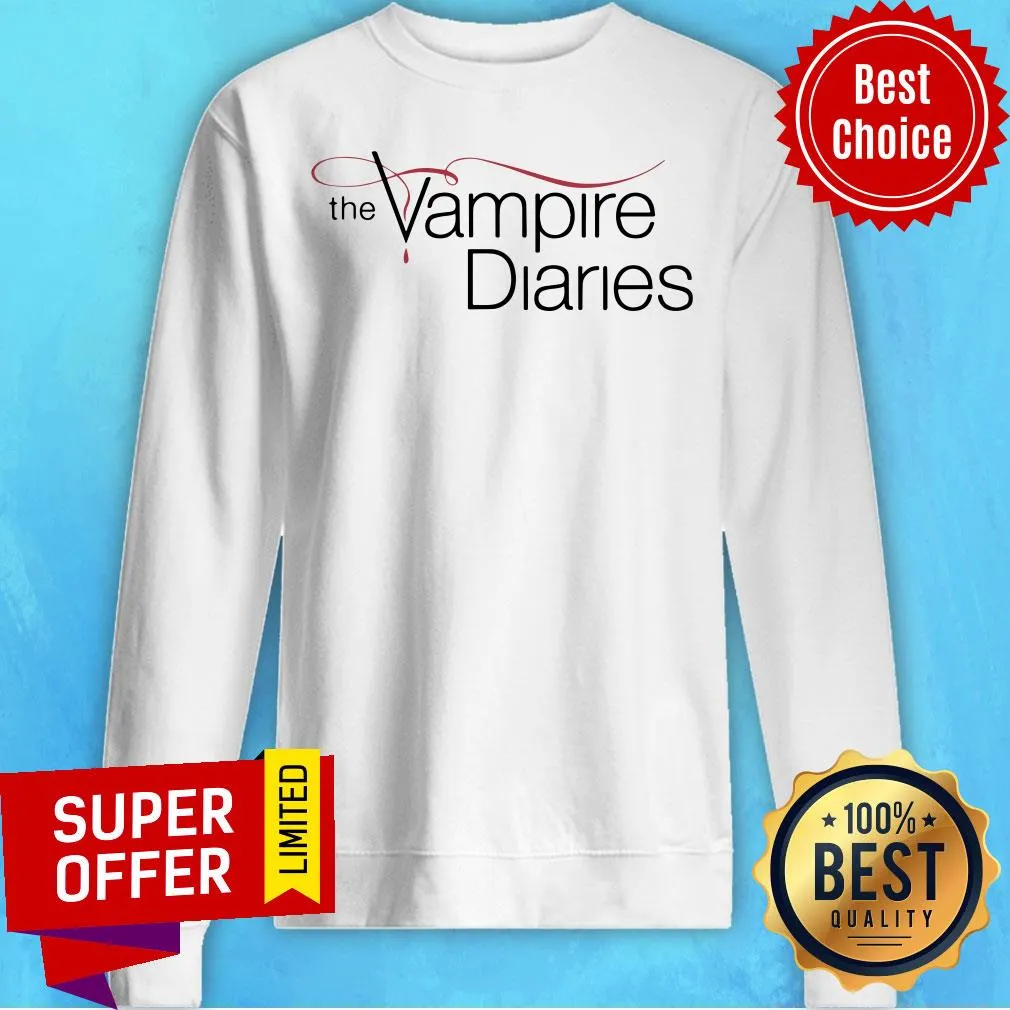 Awesome The Vampire Diaries Shirt - Image 5