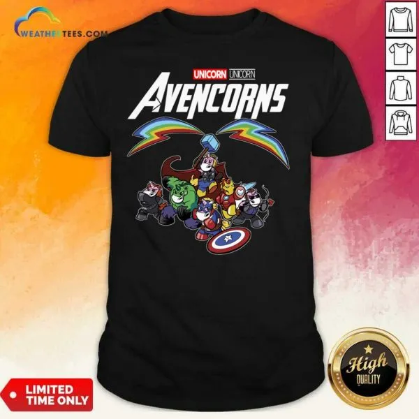 Awesome Unicorn Marvel Avengers Avencorns Shirt
