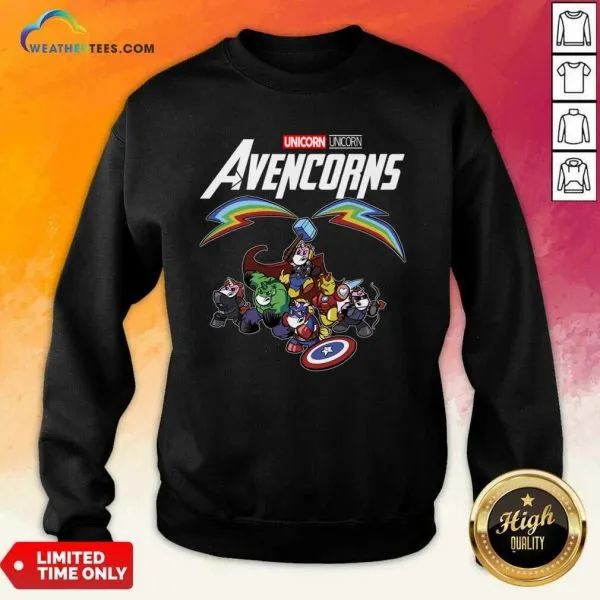 Awesome Unicorn Marvel Avengers Avencorns Shirt - Image 4