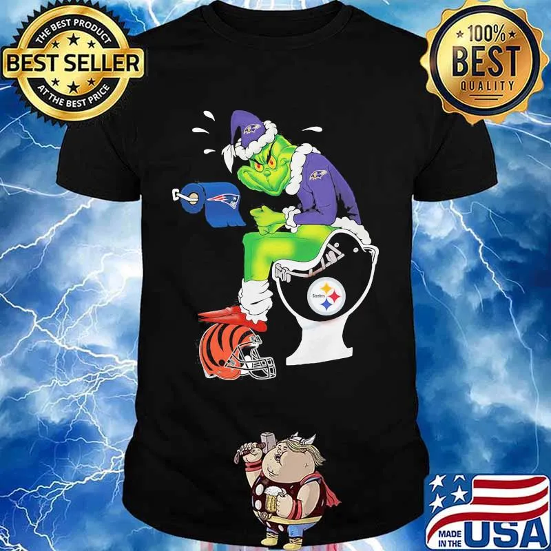 Baltimore Ravens Grinch Toilet Shirt