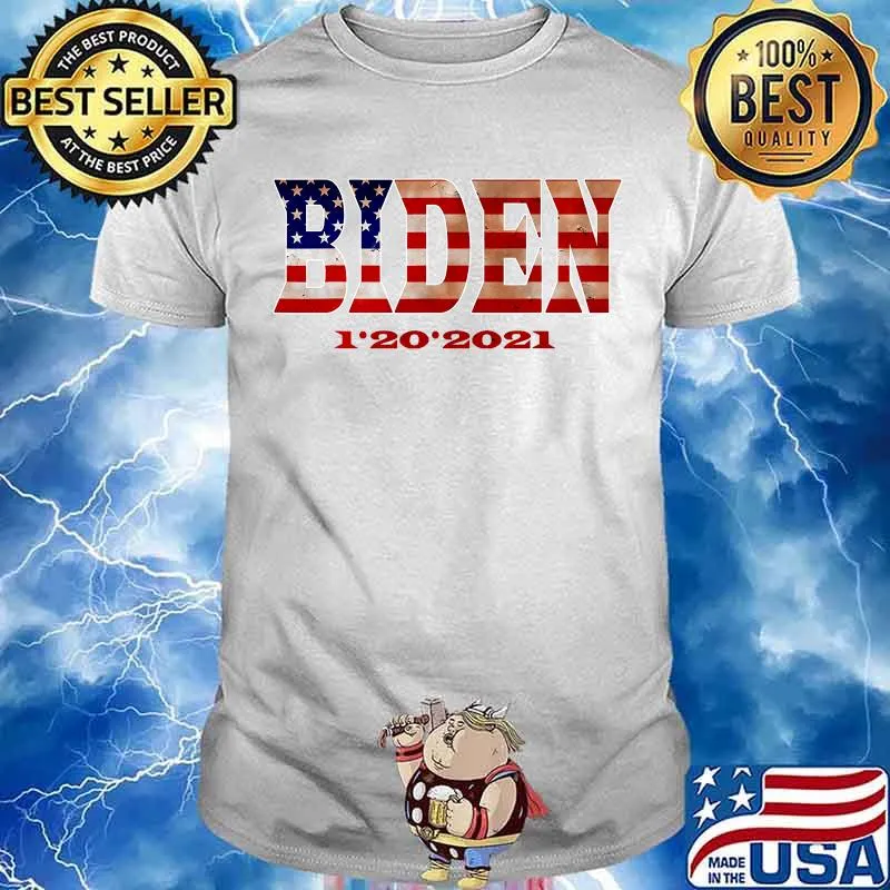 Biden 1.20.2021 Inauguration Day President Election American Flag Shirt