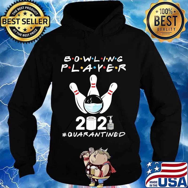 Bowling Player 2021 Wear Mask Covid 19 Shirt Hoodie